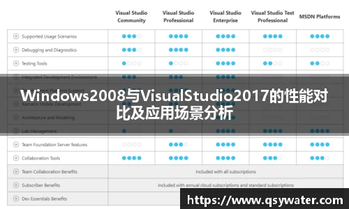 Windows2008与VisualStudio2017的性能对比及应用场景分析