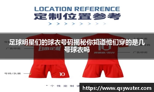足球明星们的球衣号码揭秘你知道他们穿的是几号球衣吗